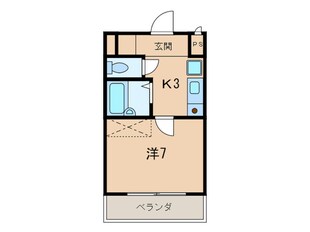 オリエンタル原町別院の物件間取画像